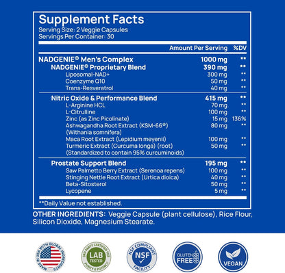 KOE NAD+ Supplement for Men